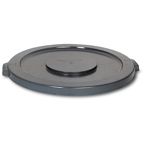 Round Brute&reg; Tops, Flat Lid, Plastic/Polyethylene, Fits Container Size: 19-7/8" Dia. Air Extreme Inc.