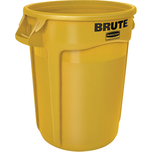 Round Brute&reg; Containers, Polyethylene, 32 US gal. Air Extreme Inc.