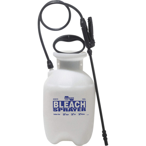 Bleach Disinfecting Tank Sprayer, 1 gal. (3.8 L), Polypropylene, 12" Wand Air Extreme Inc.