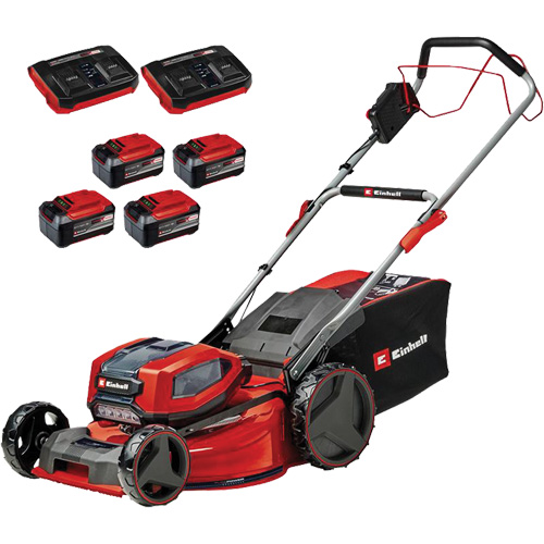 Tondeuse &agrave; gazon sans fil, Pouss&eacute;e automatique, &agrave; pile, Largeur de coupe 21" Air Extreme Inc.