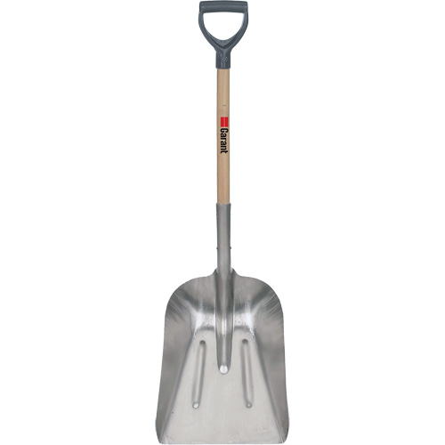 #8 Grain Scoop Shovel, Wood, Aluminum Blade, D-Grip Handle, 29" Length Air Extreme Inc.