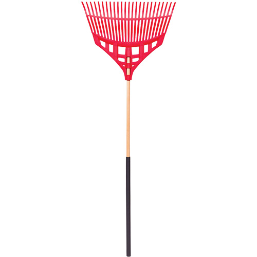 Leaf Rake, 24" Blade, Wood Handle, Plastic Blade Air Extreme Inc.