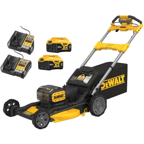 Trousse tondeuse &agrave; gazon sans balais sans fil 21 po XR 2X20V MAX*, Pouss&eacute;e automatique, &agrave; pile, Largeur de coupe 21" Air Extreme Inc.