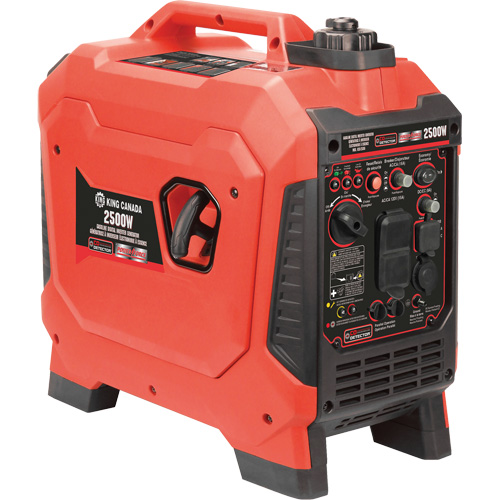 G&eacute;n&eacute;ratrice &agrave; onduleur, Surtension 2500 W, Nominale 1800 W, R&eacute;servoir 4,2 L Air Extreme Inc.