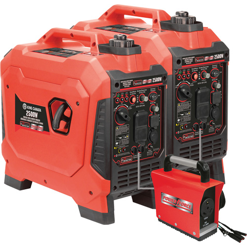 G&eacute;n&eacute;ratrice &agrave; onduleur, Surtension 2500 W, Nominale 1800 W, R&eacute;servoir 4,2 L Air Extreme Inc.