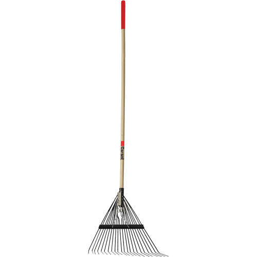 Lawn Rake, 24 Tines, Hardwood Handle, Steel Blade Air Extreme Inc.