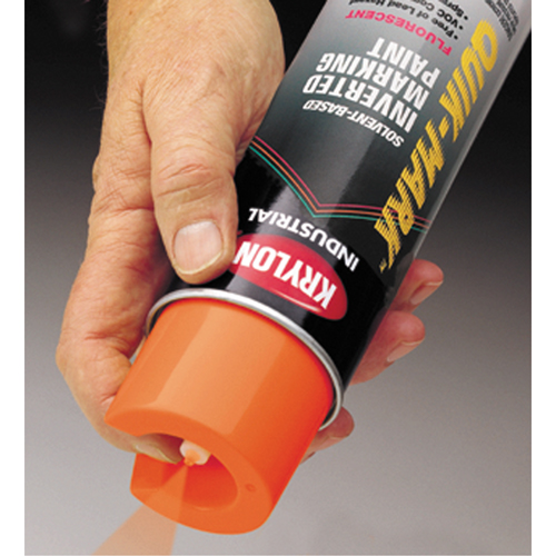 Industrial Quik-Mark Solvent-Based Inverted Marking Paint, 17 oz., Aerosol Can Air Extreme Inc.