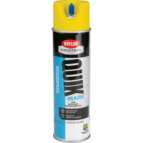 Peinture de marquage industrielle invers&eacute;e &agrave; base d'eau Quik-Mark, 17 oz, Canette a&eacute;rosol Air Extreme Inc.