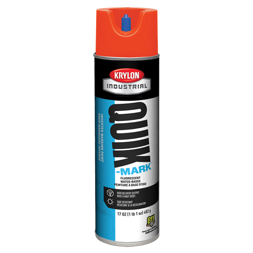 Peinture de marquage industrielle invers&eacute;e &agrave; base d'eau Quik-Mark, 17 oz, Canette a&eacute;rosol Air Extreme Inc.