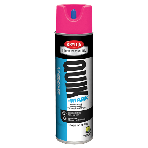 Industrial Quik-Mark Water-Based Inverted Marking Paint, 17 oz., Aerosol Can Air Extreme Inc.