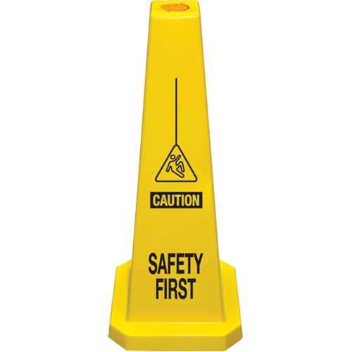 C&ocirc;nes de d&eacute;viation  Safety First , Anglais avec pictogramme Air Extreme Inc.