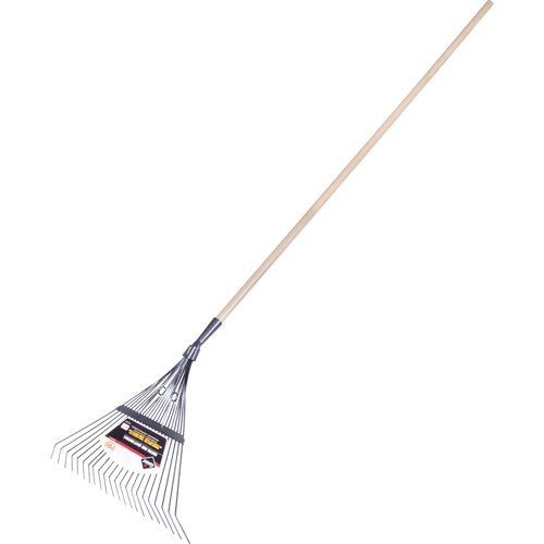 Pro Fan Rake, 24" Blade, 22 Tines, Hardwood Handle, Steel Blade Air Extreme Inc.