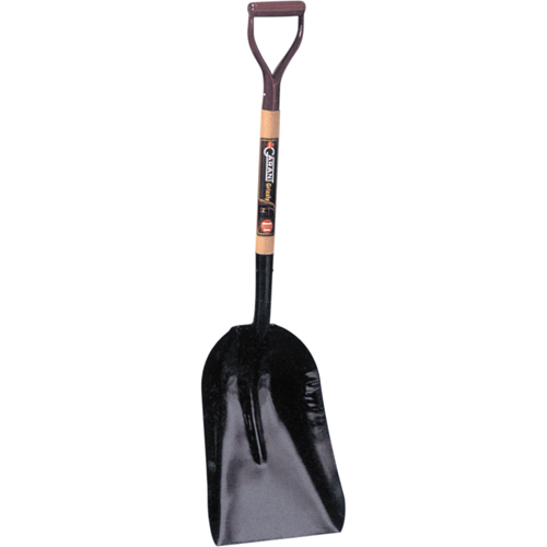 Grain & Coal Scoop Shovel, Wood, Tempered Steel Blade, D-Grip Handle, 27-3/4" Length Air Extreme Inc.