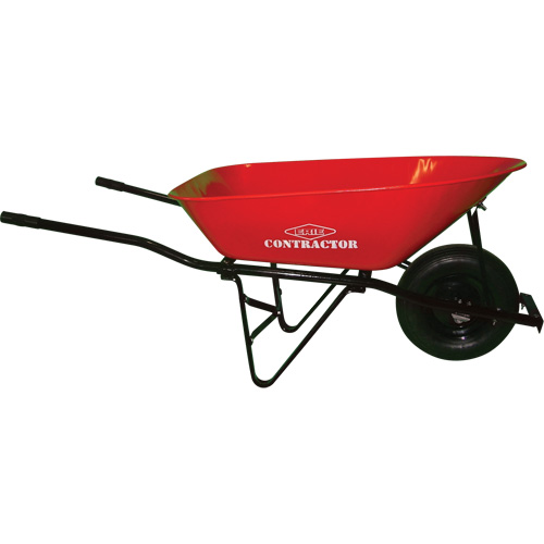 Contractor Wheelbarrow, 6 cu. ft., Steel Tray Air Extreme Inc.