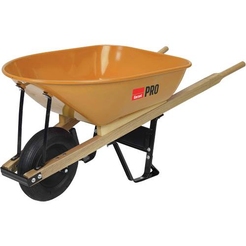 Pro Heavy-Duty Wheelbarrow, 6 cu. ft., Steel Tray Air Extreme Inc.