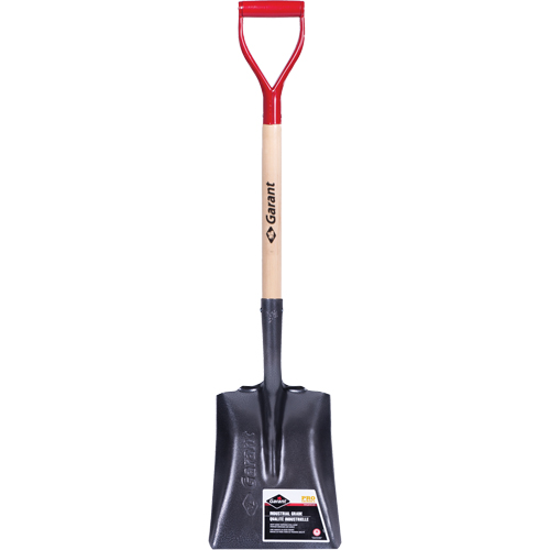 Pelle carr&eacute;e Pro, Bois, Lame Acier durci, Manche en Prise en D, Longueur 27-3/4" Air Extreme Inc.