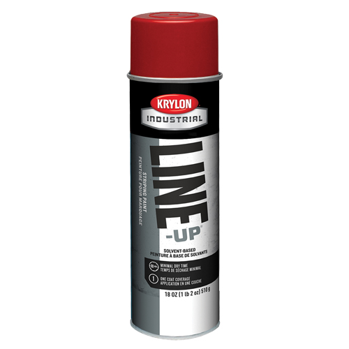 Industrial Line-Up&reg; Pavement Striping Paint, Red, 18 oz., Aerosol Can Air Extreme Inc.