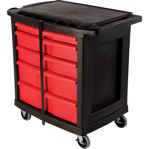 5-Drawer Mobile Work Centre, Plastic Surface Air Extreme Inc.