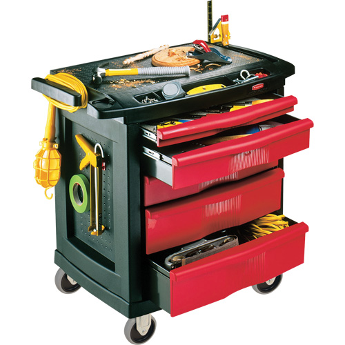 5-Drawer Mobile Work Centre, Plastic Surface Air Extreme Inc.