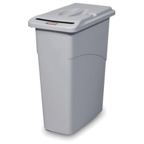 Contenant pour d&eacute;chet &agrave; dessus plat Confidential, Plastique, 23 gal. US Air Extreme Inc.