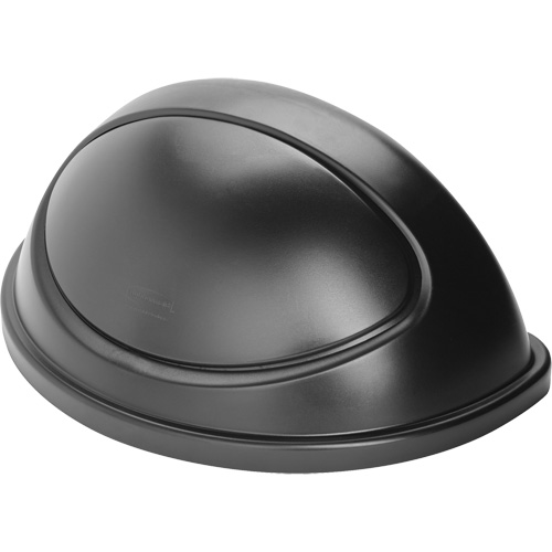 Untouchable&reg; Containers, Half Round Lid, Plastic/Polyethylene, Fits Container Size: 21-5/16" x 21-1/3" Air Extreme Inc.