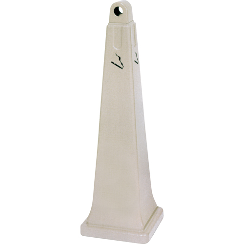 R&eacute;cup&eacute;rateurs de m&eacute;gots de cigarettes Groundskeeper, Sur pied, Plastique, Capacit&eacute; 1 gal. US, Hauteur 39-3/4" Air Extreme Inc.