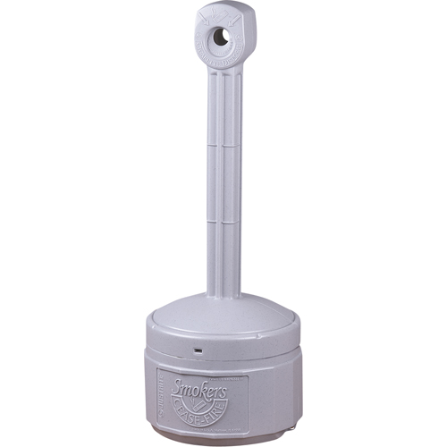 Cendriers Smoker's Cease-Fire, Sur pied, Plastique, Capacit&eacute; 1 gal. US, Hauteur 30" Air Extreme Inc.