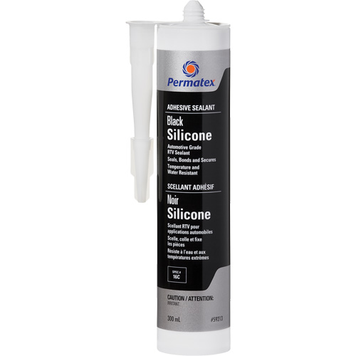 RTV Adhesive Sealant, 300 ml, Cartridge, Black Air Extreme Inc.