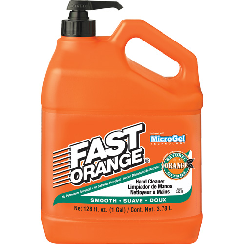 Hand Cleaner, Lotion, 3.78 L, Pump Bottle, Orange Air Extreme Inc.