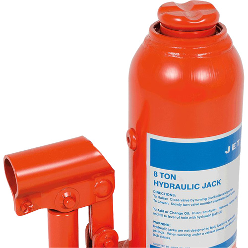 JHJ-8 Crics &agrave; bouteille pour usage tr&egrave;s intensif, 8 tonne(s), 15-3/8" Hauteur &eacute;lev&eacute;e Air Extreme Inc.