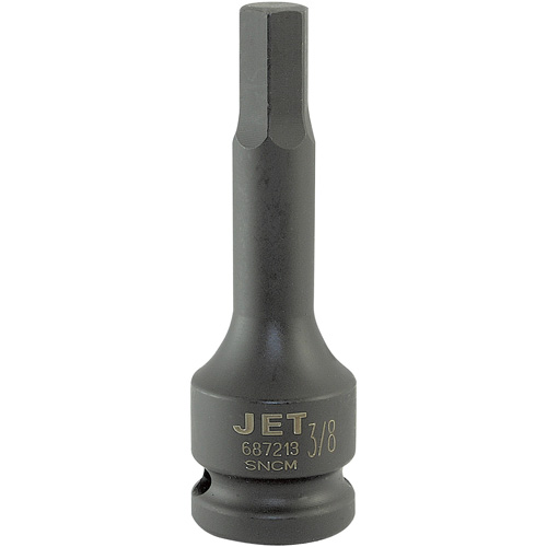 Impact Bit Socket, Hex, 3/8" x 3" L, 1/2" Drive Air Extreme Inc.