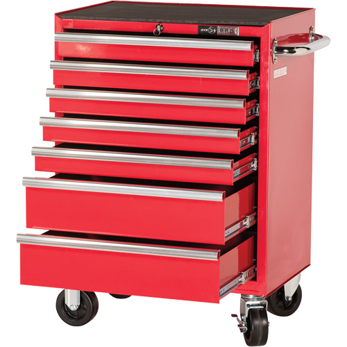 PRC2707 Pro Series Roller Cabinet, 7 Drawers, 27" W x 16" D x Red Air Extreme Inc.
