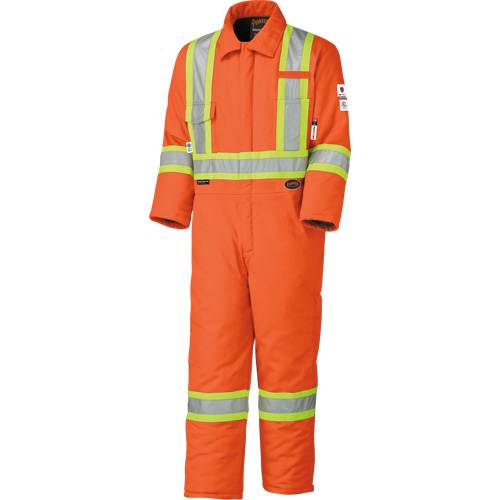 5532A High Visibility FR Rated & Arc Rated Safety Coveralls, Size 2X-Large, High Visibility Orange, 58 cal/cm² Air Extreme Inc.