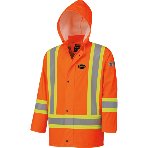 5892 Veste FR imperm&eacute;able haute visibilit&eacute;, 2T-Grand, Orange haute visibilit&eacute; Air Extreme Inc.