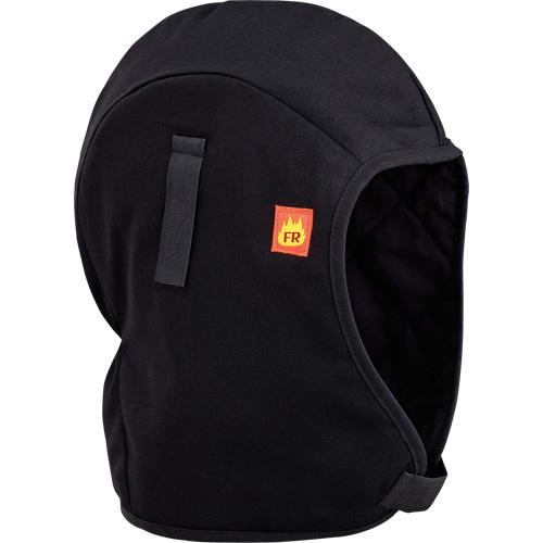 564A Flame Resistant Quilted Hardhat Liner, Black, Cotton Air Extreme Inc.