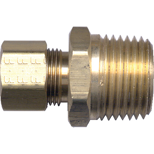 Raccord m&acirc;le de tuyau, 3/16" x 1/8" dia., Laiton Air Extreme Inc.