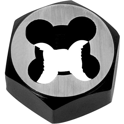 Hexagon Rethreading Bolt Die, 1" Dia., M6x1 Thread, Chromium Steel Air Extreme Inc.
