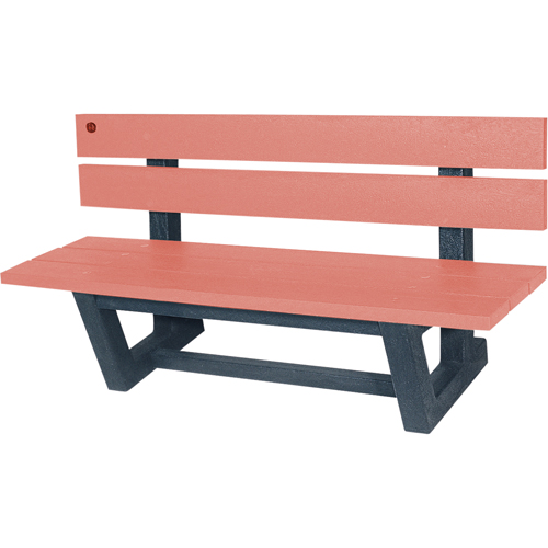 Bancs de parc d'ext&eacute;rieur, Plastique recycl&eacute;, 72" lo x 23-3/16" la x 29-13/16" h, S&eacute;quoia Air Extreme Inc.