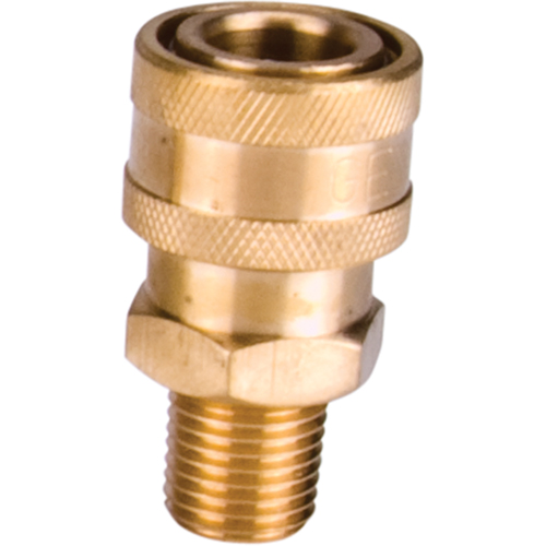 Douille m&acirc;le 1/4" &agrave; d&eacute;saccouplement rapide en laiton Air Extreme Inc.