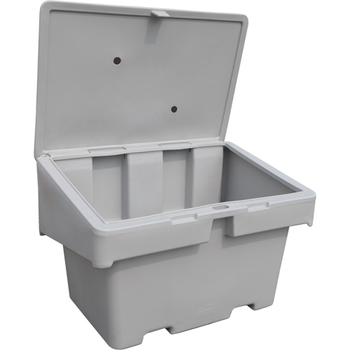 Salt Sand Container SOS, 48" x 33" x 34", 18.5 cu. Ft., Grey Air Extreme Inc.