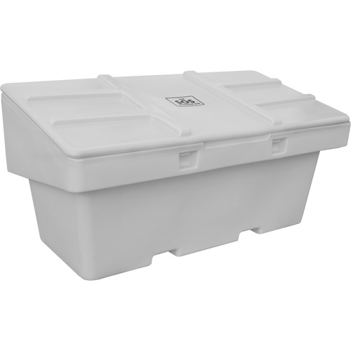 Contenants pour sel & sable SOS, Avec Moraillon, 72" x 36" x 36", 36 pi³, Gris Air Extreme Inc.