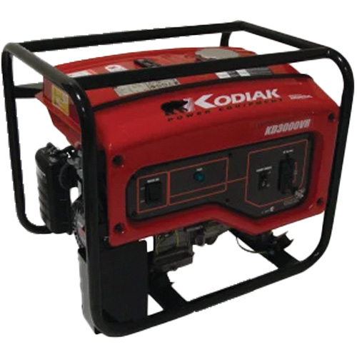 Kodiak KD3000VR Portable Generator, 2400 W Rated, 120 V, 16 L Tank Air Extreme Inc.