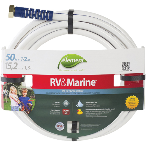 Element Marine & RV Water Hoses, PVC, 1/2" dia. x 50' Air Extreme Inc.