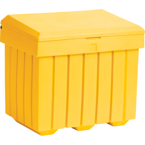 Conteneur d'entreposage &eacute;conomique pour sel/sable, 32" x 23" x 27-1/2", 10 pi³, Jaune Air Extreme Inc.