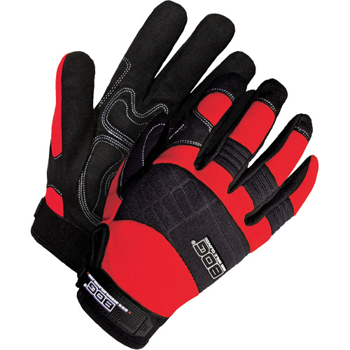 Gants performants &agrave; usage intensif avec paumes coussin&eacute;es, Taille Grand, Paume Synth&eacute;tique Air Extreme Inc.