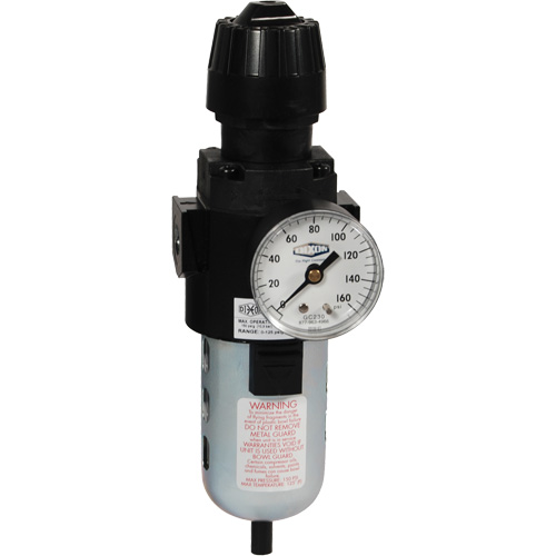 Filtre et r&eacute;gulateur compact Wilkerson, 1/2" NPT, PSI max. de 150 psi, Standard Air Extreme Inc.