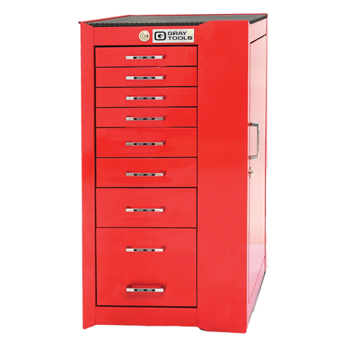 Armoire mobile de s&eacute;rie PRO+, 8 tiroirs, 19" la x 19" p x 36-1/2" h, Rouge Air Extreme Inc.