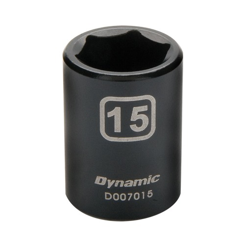Metric Socket, Impact, 12 mm, 3/8" Drive, 6 Points Air Extreme Inc.