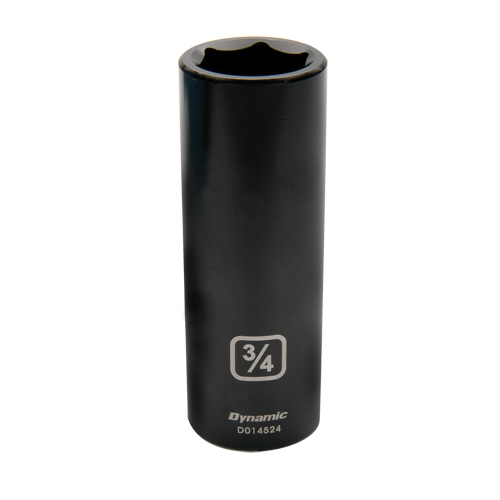 SAE Socket, Impact, 3/8", 1/2" Drive, 6 Points, Deep Air Extreme Inc.