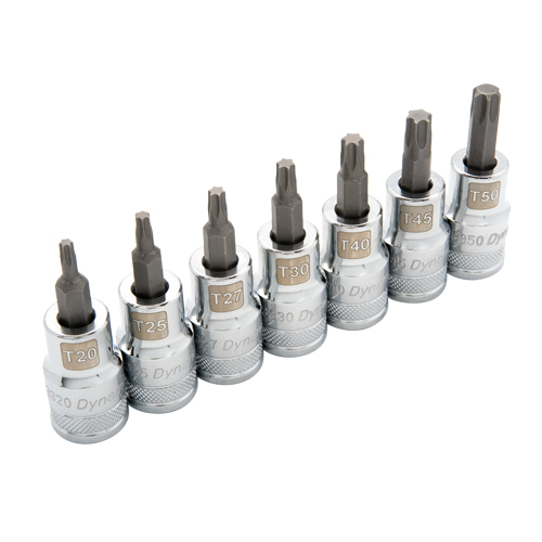 Jeu de douilles standards, Torx, Prise 1/2", 7 mrcx Air Extreme Inc.